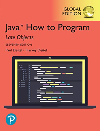 Java How to Program Late Objects Global 11th