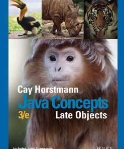 Java Concepts 3rd 3E Cay Horstmann
