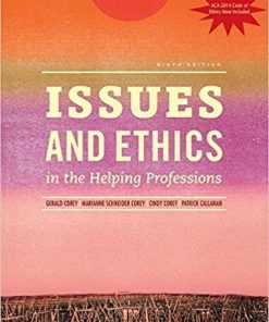 Issues And Ethics In The Helping Profession 9Th