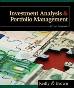 Investment Analysis Portfolio Management 10th