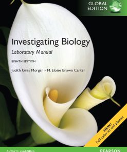 Investigating Biology Lab Manual 8th 8E Judith Giles Morgan