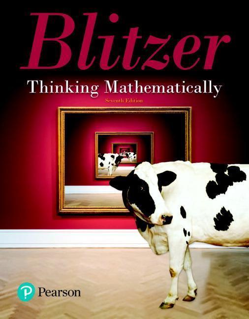 Thinking Mathematically 7Th