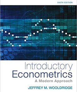 Introductory Econometrics A Modern Approach 6Th
