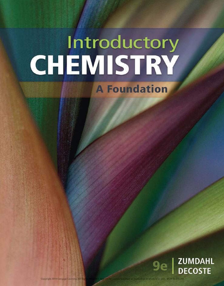 Introductory Chemistry A Foundation 9th 9E