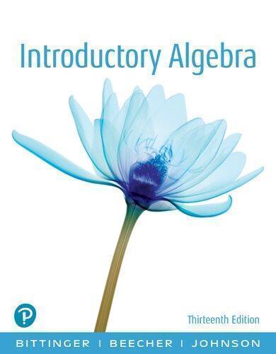 Introductory Algebra 13Th