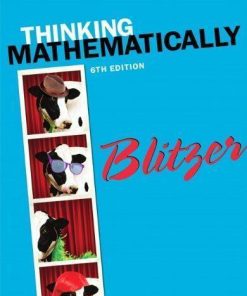 Thinking Mathematically 6Th