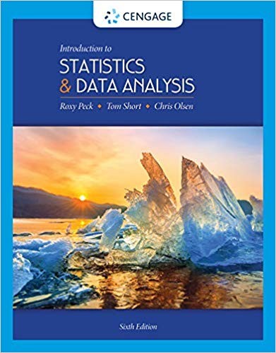 Introduction to Statistics and Data Analysis 6th