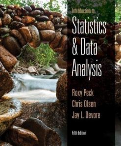 Introduction To Statistics And Data Analysis 5Th