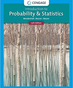 Introduction to Probability and Statistics 15th