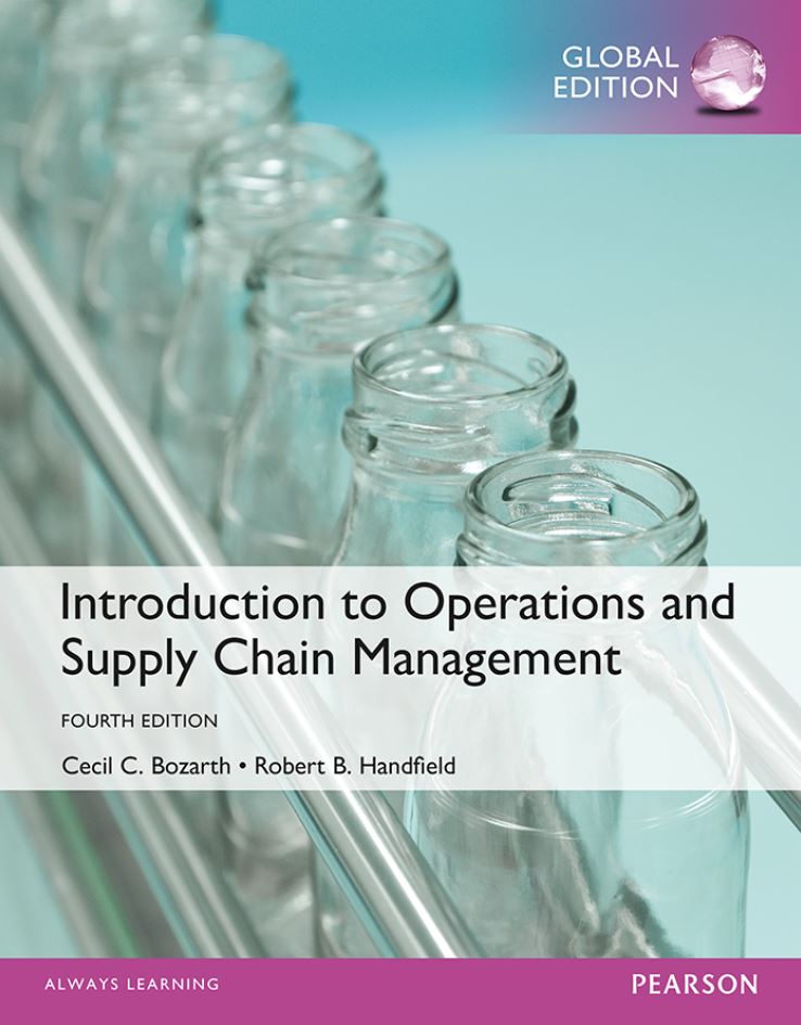 Introduction to Operations and Supply Chain Management 4th 4E
