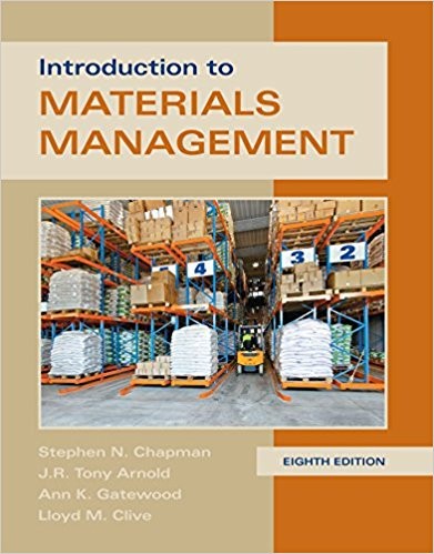 Introduction to Materials Management 8th by Tony Arnold