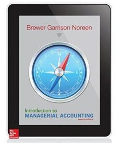 Introduction To Managerial Accounting 7Th