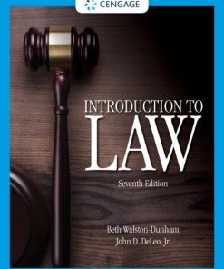 Introduction To Law 7Th