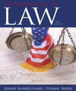 Introduction To Law 5Th