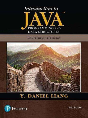 Introduction To Java Programming And Data Structures Comprehensive Version 12Th