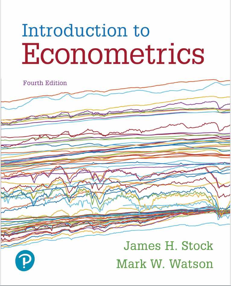 Introduction to Econometrics 4th by James H Stock