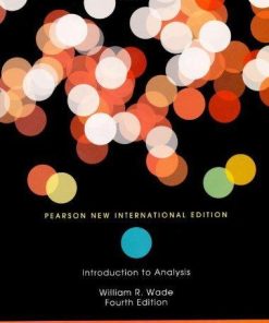 Introduction To Analysis 4Th
