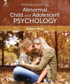 Introduction To Abnormal Child And Adolescent Psychology 3Rd
