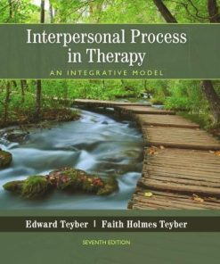 Interpersonal Process In Therapy An Integrative Model 7Th