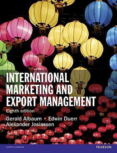 International Marketing Export Management 8Th