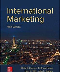 International Marketing 18th by Philip Cateora