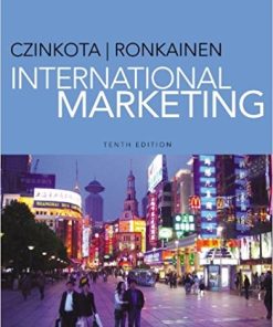 International Marketing 10th by Michael R Czinkota