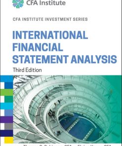 International Financial Statement Analysis 3rd 3E Thomas Robinson