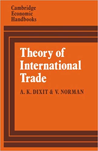 Theory of International Trade A Dual General Equilibrium Approach