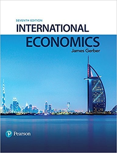 International Economics 7th by James Gerber