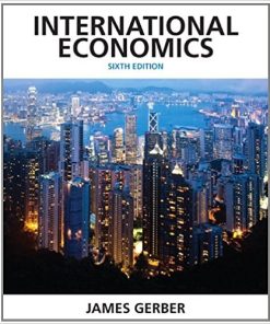 International Economics 6th by James Gerber
