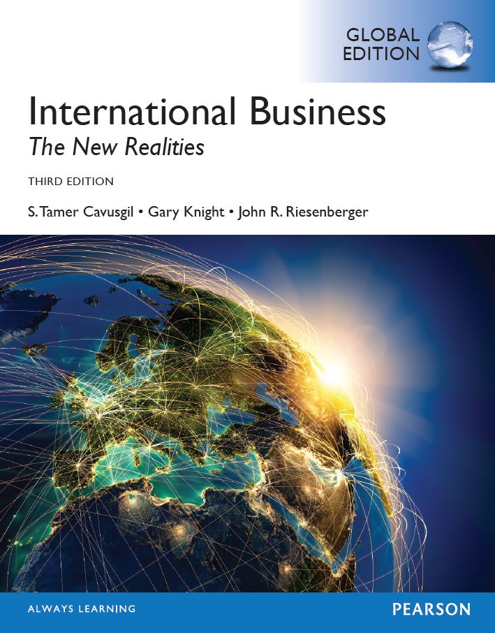 International Business The New Realities 3rd 3E