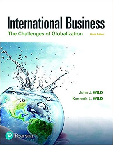 International Business The Challenges of Globalization 9th by John J Wild
