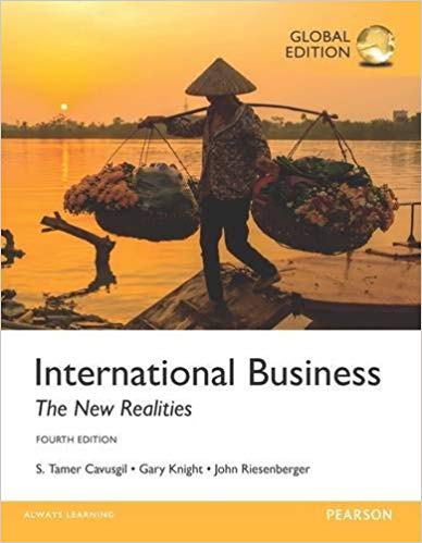 International Business The New Realities 4th Global