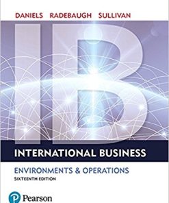 International Business 16th by John Daniels
