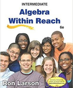 Intermediate Algebra Algebra Within Reach 6th