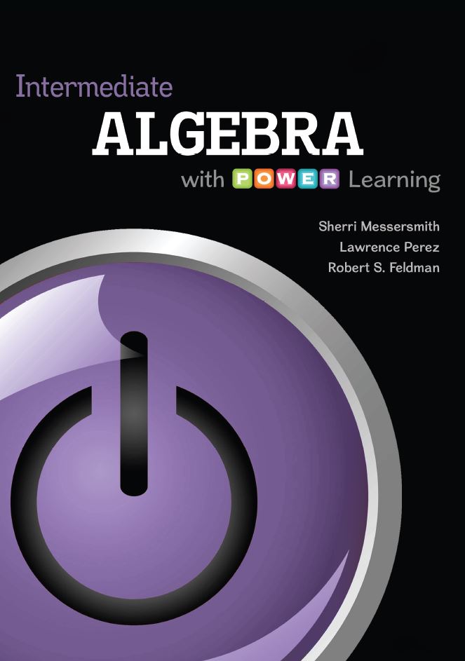 Intermediate Algebra with P O W E R Learning 1st 1E