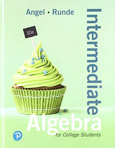 Intermediate Algebra For College Students 10th
