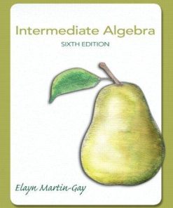 Intermediate Algebra 6Th