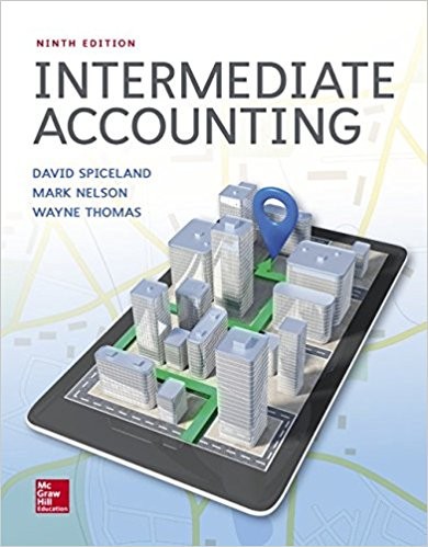 Intermediate Accounting 9th by J David Spiceland
