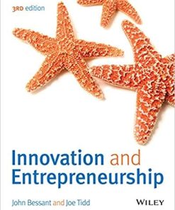 Innovation and Entrepreneurship 3rd by John Bessant