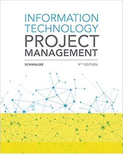 Information Technology Project Management 9th by Kathy Schwalbe