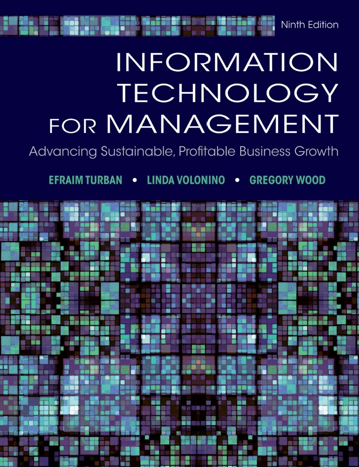 Information Technology for Management 9th 9E