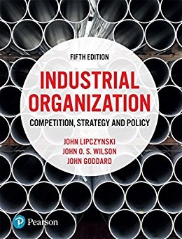Industrial Organization Competition Strategy and Policy 5th