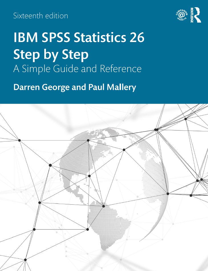 IBM SPSS Statistics 26 Step by Step 16th 16E