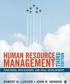 Human Resource Management Functions Applications and Skill Development Third