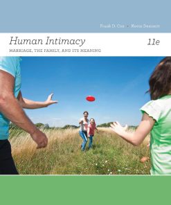 Human Intimacy Marriage the Family and Its Meaning 11th 11E