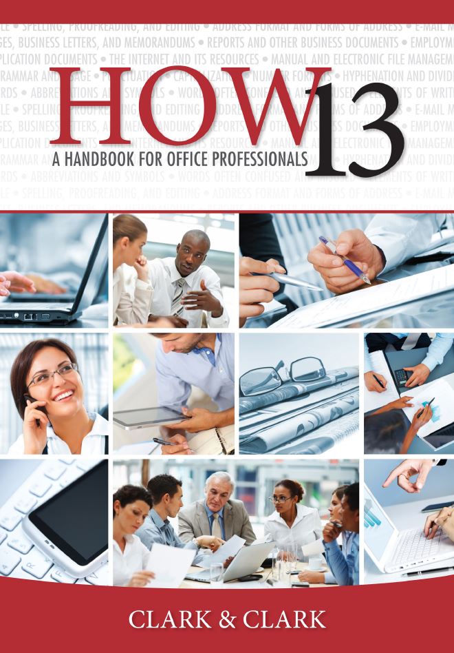 How 13 A Handbook for Office Professionals 13th 13E
