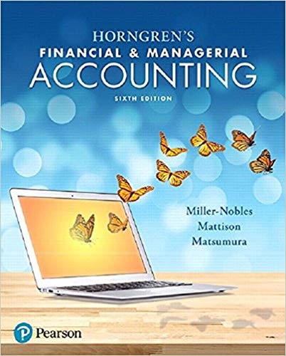 Horngren8217s Financial 038 Managerial Accounting 6th