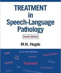 Hegdes Pocketguide To Treatment In Speech Language Pathology 4Th