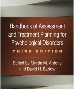 Handbook Of Assessment And Treatment Planning For Psychological Disorders 3Rd